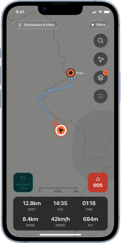 HazTrack™ app screen