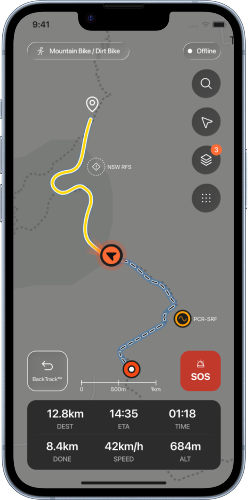 Offline Navigation hover