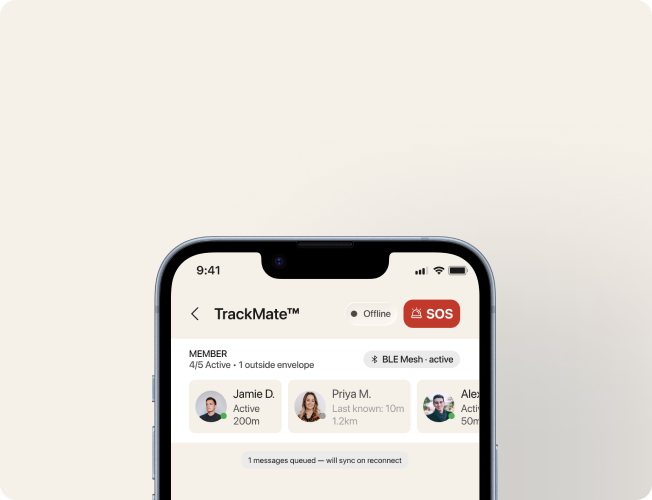 TrackMate™ hover